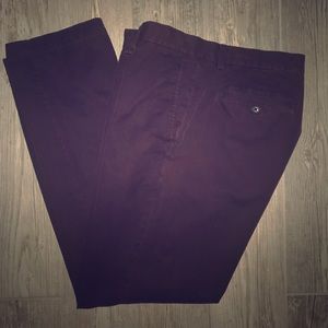 SOLD Banana Republic Aiden Chino pants Cassis Berry